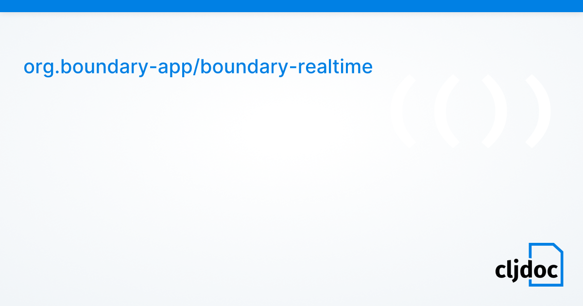 Readme — org.boundary-app/boundary-realtime 1.0.1-alpha-5